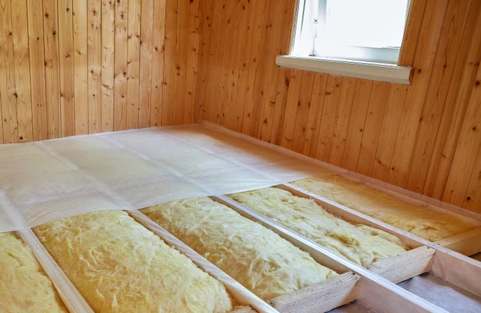 Insulation solutions for the spaces below your floor