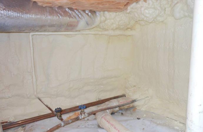 Indicators of crawl space insulation issues