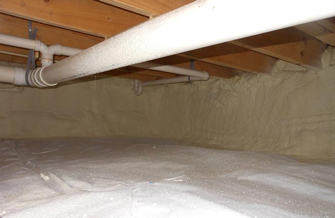 Rim joist insulation & sealing
