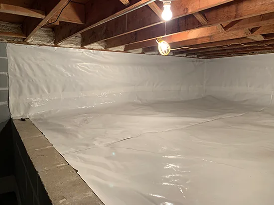 Crawl Space Waterproofing in Knoxville